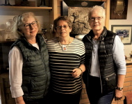 Der Festausschuss von links: Sigrid Keßler, Rosemarie Kück, Karla Schneider.